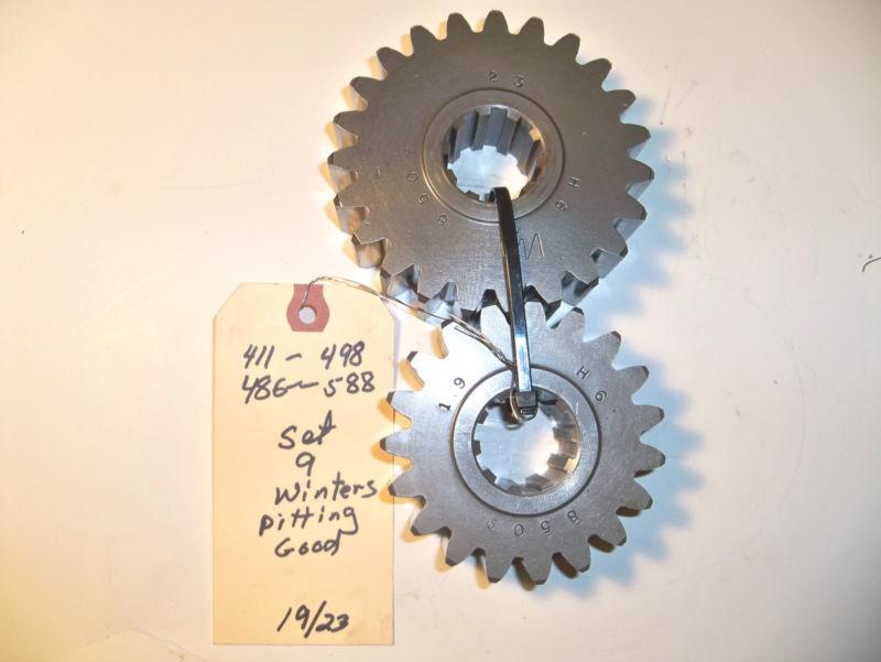 4.98 / 5.88 winters brand sprint quick change gears nascar late model
