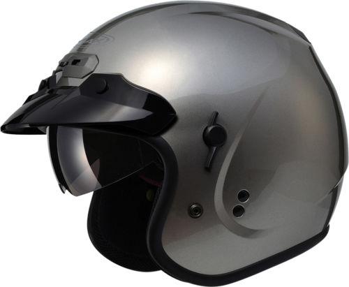 G-max gm32s motorcycle helmet titanium xxx-large