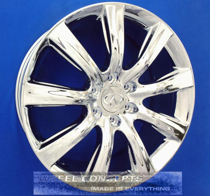 Infiniti qx56 22 inch chrome wheel exchange qx 56 22" rims factory oem genuine