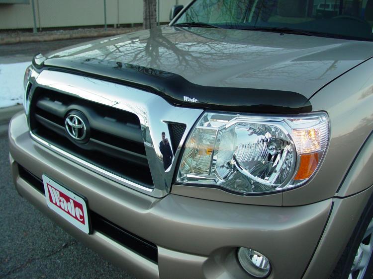 Toyota tacoma 2005 - 2011 smoke bug hood shield bugshield deflector stone guard