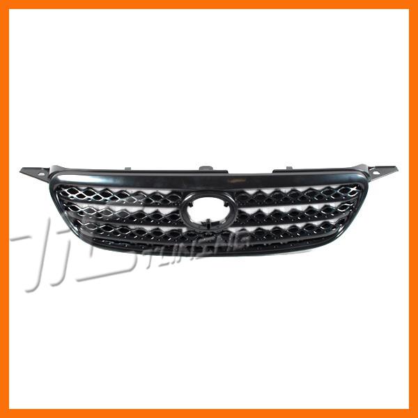 05-06 toyota corolla s front plastic grille body assembly replacement