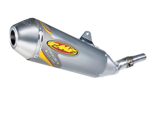 Fmf powercore 4 slip-on exhaust with spark arrestor for yamaha raptor 125 11-13