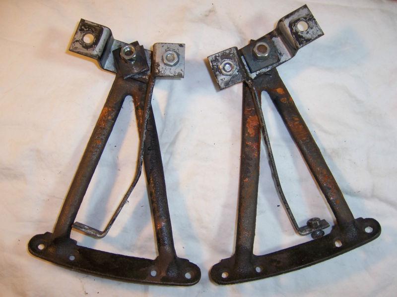 Original 1932 rumble seat hinges & pivot supports roadster 5w coupe hot rat rod