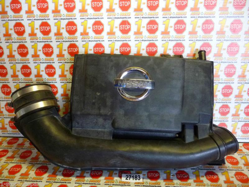 05 06 07 nissan xterra engine cover w/air duct oem
