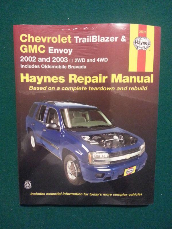 Chevrolet trailblazer, gmc envoy oldsmobile bravada haynes repair manual