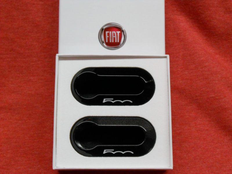 fiat 500 ignition key covers , metallic dark gray and black