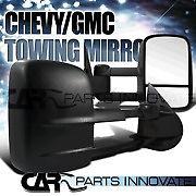 Chevy/gmc side view trailer mirrors 2007-2011 silverado/sierra