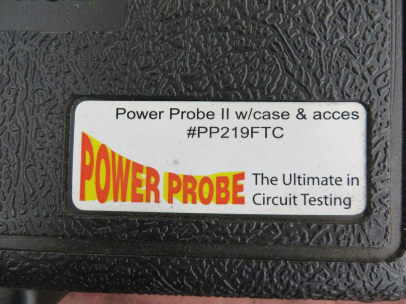 Power probe ii  pp219ftc with case & accessories