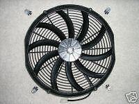 16" cooling fan  2750 cfm radiator  street rod