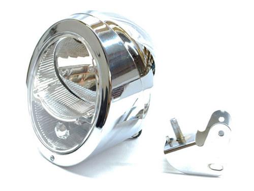 Motorcycle custom chrome headlight for victory kingpin deluxe 8-ball tour ness