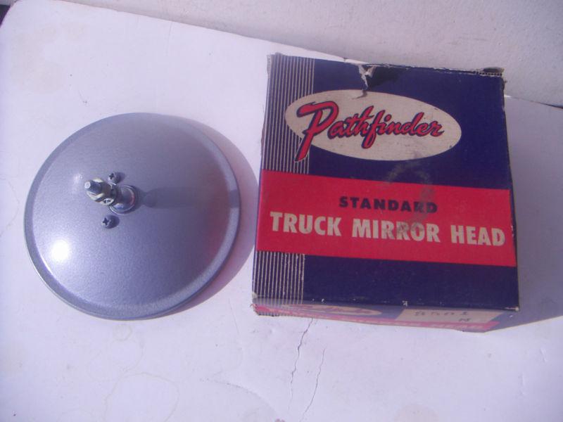 Pathfinder standard truck mirror head/unused/orig box/1950s-1960s/nice part!!