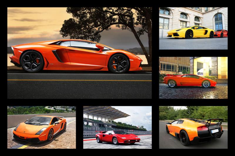 Lamborghini aventador gallardo murcielago hd poster super car print multi sizes