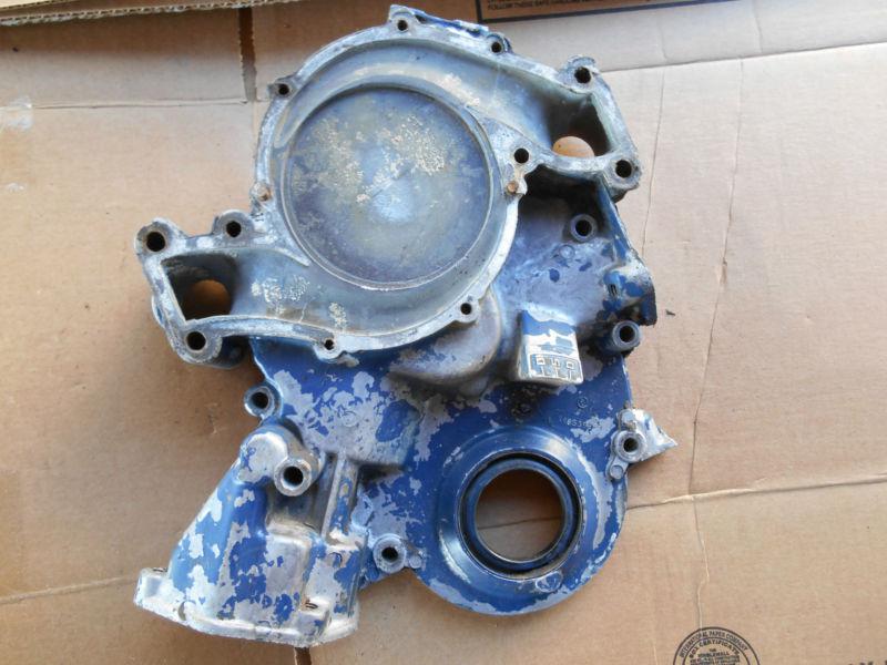 1965-1967 cadillac 429 timming chain cover water pump housing 1966