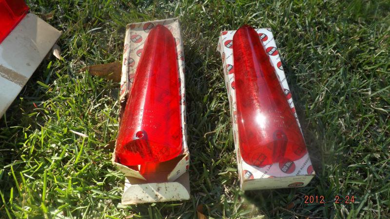 Nos 1960 plymouth taillight lenses lens rat rod nice!!!! no reserve