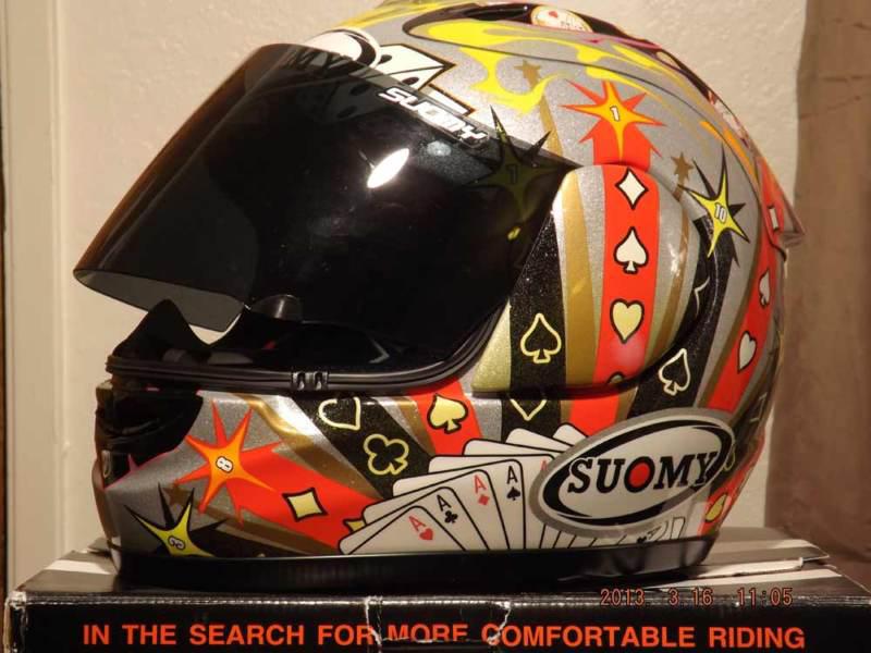 Suomy spec-1r extreme gambler helmet