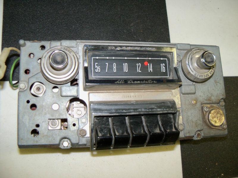 Working original 1965 rambler am radio serviced  5tmr