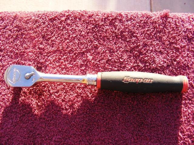 Snap-on *excellent!* 3/8" drive fh80 "80-tooth" soft grip ratchet! 