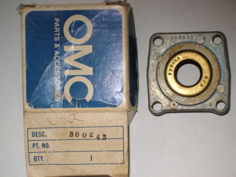 Vintage johnson/evinrude/omc part# 380245 driveshaft bearing housing+sealseal 