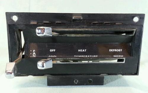 1969 cougar non ac heater contol set xr7 coupe convertible fits 1970 also