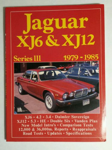 Jaguar xj6 and xj12, series iii 1979-1985 book reports brookland vtg