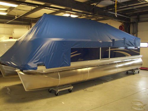 Boat cover for 22&#039; pontoon boat - manitou - 1996- 2012