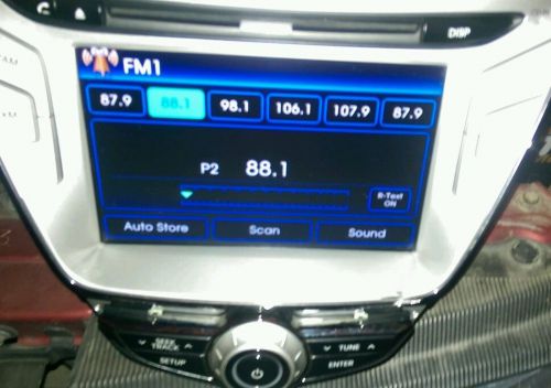 Hyundai elantra 2011 2012 2013 96560-3x101fp navigation radio cd 96560-3x100fp