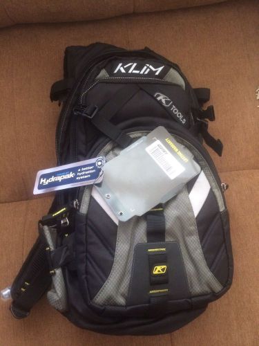 Klim nac pak backpack bag hydration pack bladder snowmobile snowboarding ski