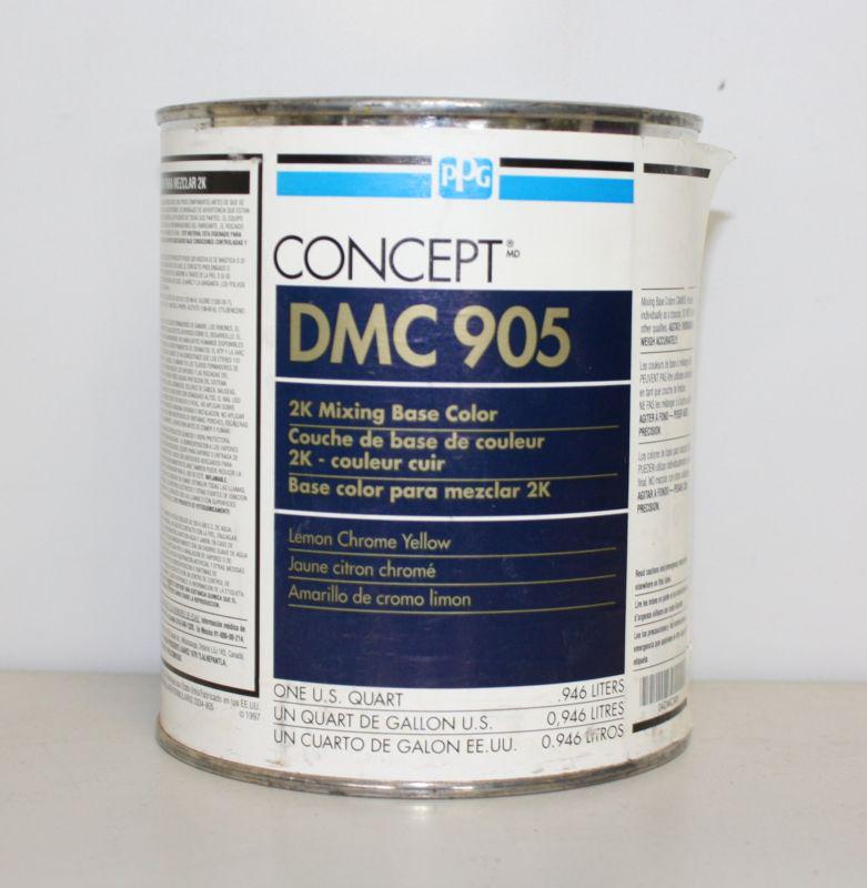 Ppg concept dmc 905 lemon chrome yellow 2k mixing base toner paint toner qt