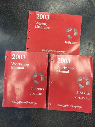 2003 e-series workshop manuals and wiring diagrams