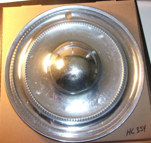 1951 1952 chrysler hub cap 15&#034; stainless   --    hc354