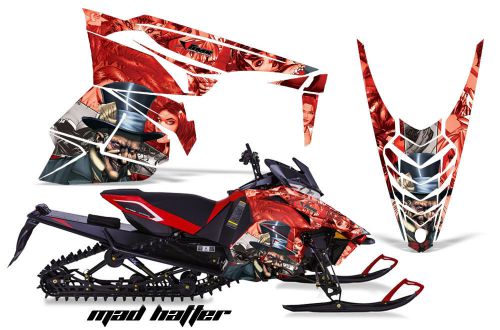 Yamaha viper graphic sticker kit amr racing snowmobile sled wrap decal 13-14 mad