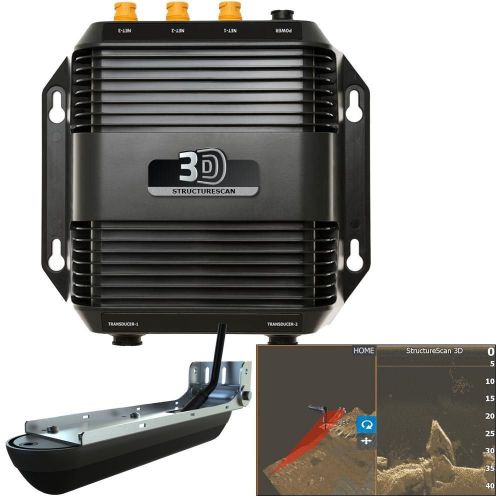 Lowrance structure scan 3d unit w/ducer #12395-001------ask about discount!