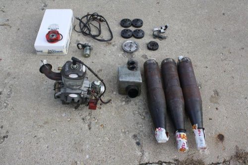 Sonik tx125 tag package with extras, go kart racing engine