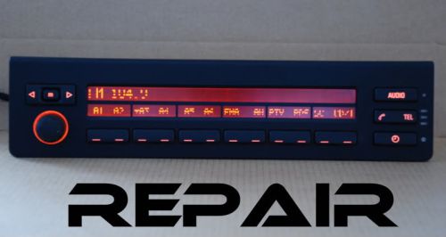 Bmw radio display mid obc 1996 - 2003 e39 525i 530i 540i m5 - repair service