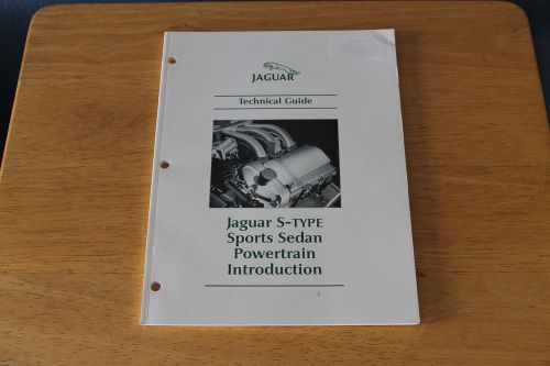 Jaguar technical guide s-type sports sedan  power train introduction
