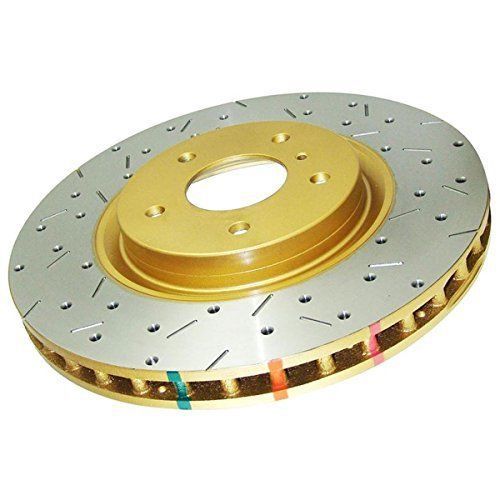 Dba (4654xs-10) 4000 series drilled and slotted disc brake rotor, front