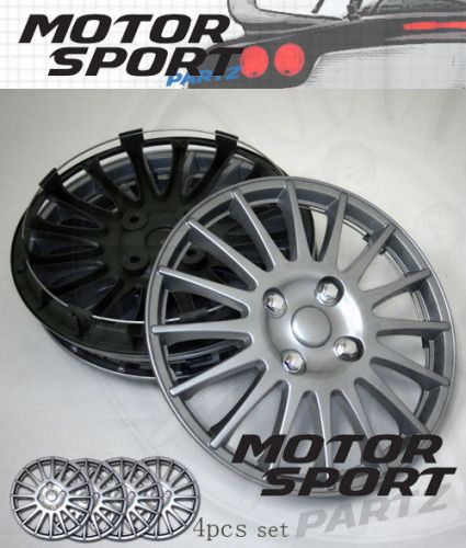 16 inch 4pcs set hubcap rim wheel skin cover style 611 16&#034; inches hub caps