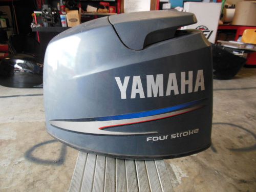 Yamaha outboard top cowling  p.n. 67f-42610-10-4d,  fits: 2002-2003, 80hp to ...