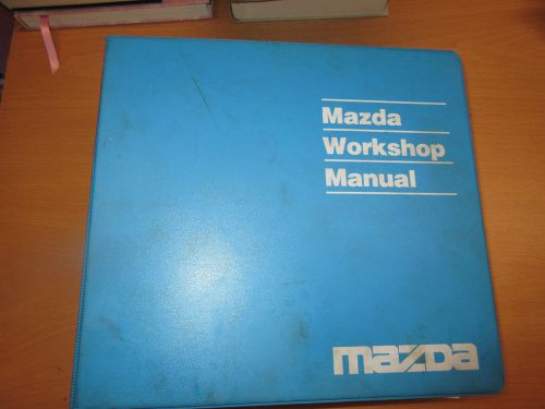 1996 mazda b series truck pickup work shop service repair manual set