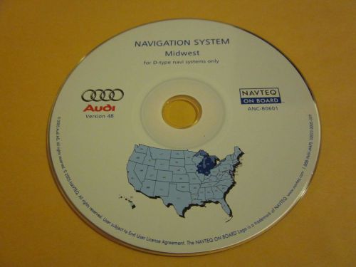 Audi a4 a6 a8 navigation system cd oem version 4b midwest