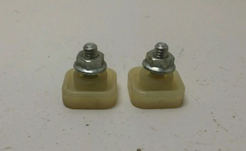 2/pack genuine ford window regulator guide block. 1974 up ford vehicles.