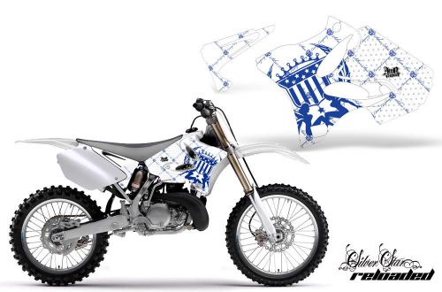 Amr racing yamaha yz 125/250 shroud graphic kit bike sticker decals 02-14 ssr uw