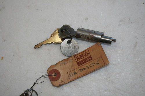 1941 - 48 ford mercury trunk lock w/key nos