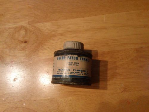 Vintage ford light beige touch up paint #ae60-1912-a ford advertising