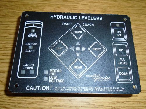 Intellitec hydraulic levelers control pad 00-00309-000