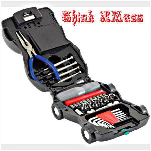  34-piece car toolkit with light this quality kit has what it takes!