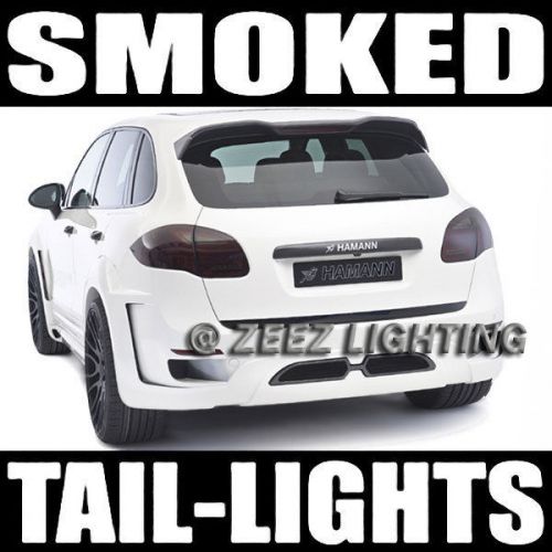 Smoke black-out taillight tint smoked head fog tail light tinted vinyl film c16