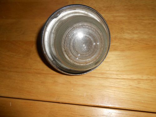 Vintage arrow #20007 safety device clear dome glass &amp; housing