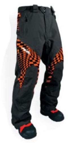 Hmk peak 2 pants orange/checker extra large xl hm7ppea2ocx