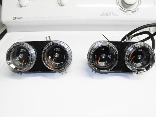 1957 1958 dodge coronet custom royal dash gauge cluster set